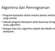 Algoritma Mesin Komputer Pada Dasarnya Menggunakan Pola Bilangan